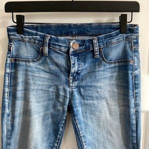 Light blue BlankNYC skinny jeans, size 25